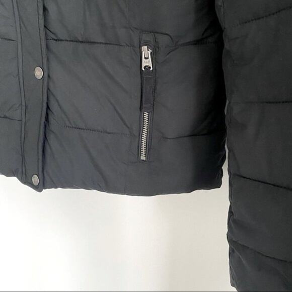 Abercrombie & Fitch Navy Classic Puffer Jacket Size M - Picture 7 of 11